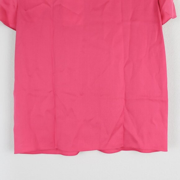 NEW Theory Silk Blend Boxy Fit Stretch Tee – Luxe Workwear/ Everyday Top - Picture 12 of 13